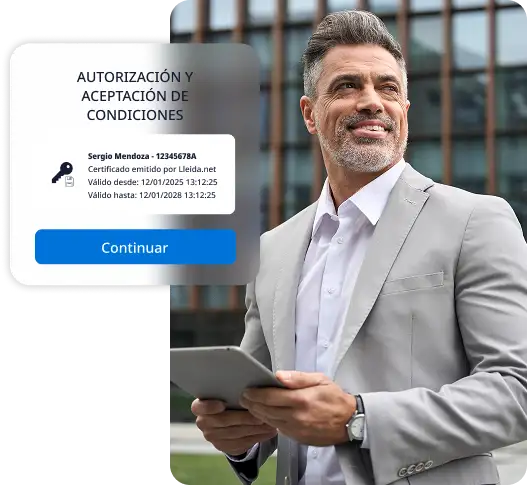 Signatura electrònica de contractes amb proveïdors i acords comercials